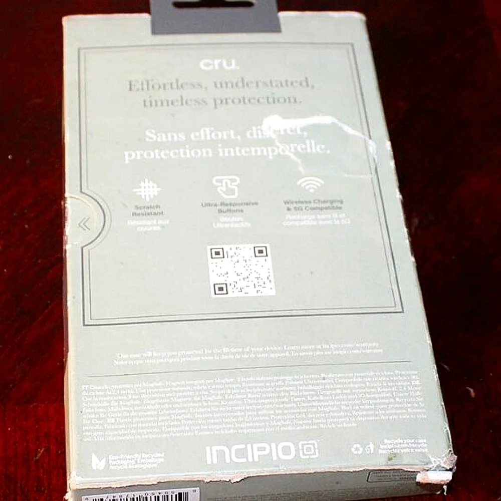 Incipio Cru Case for iPhone 15 Pro Max - New in Box!